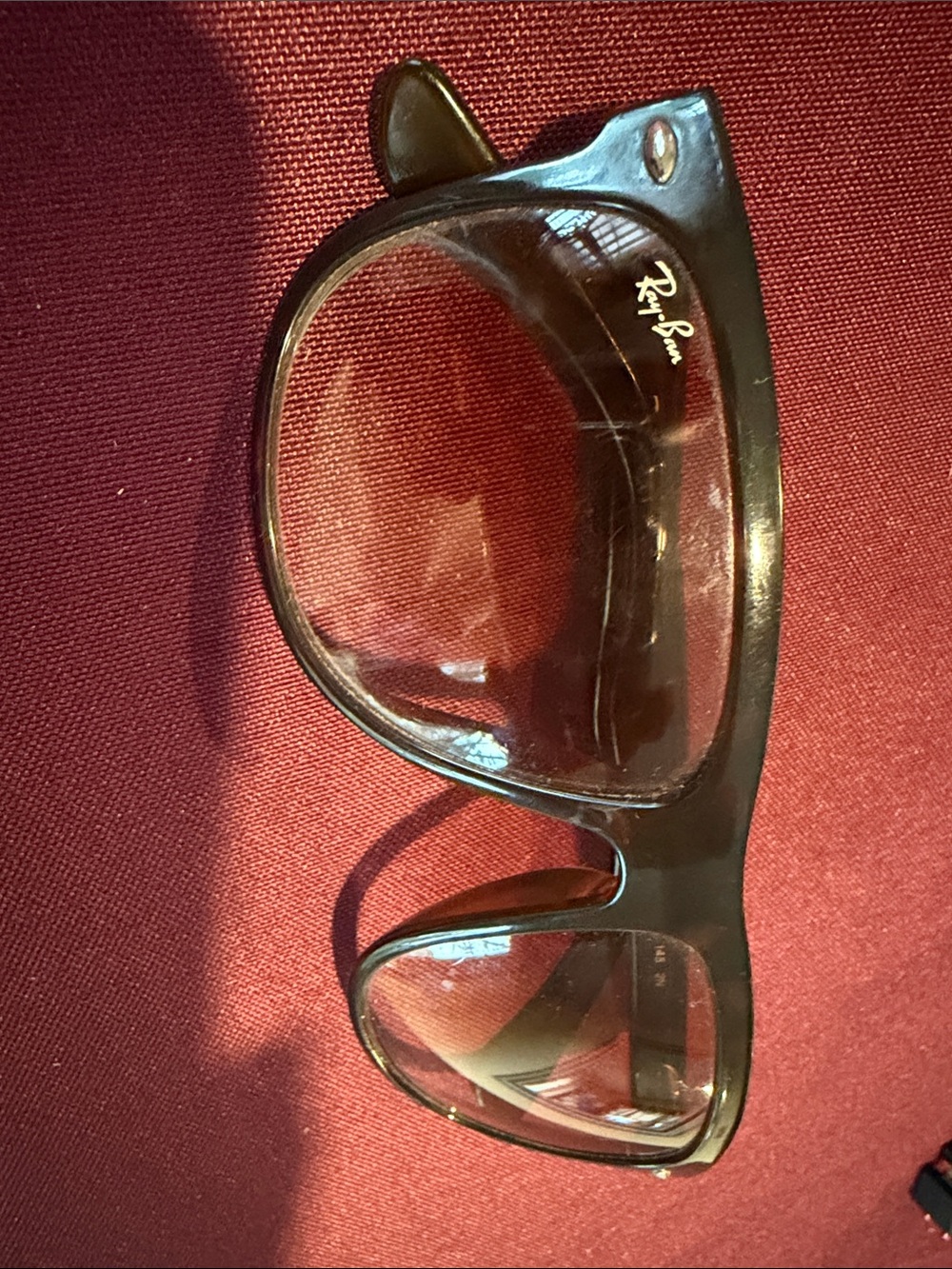 Ray-Ban Black Wayfarer-Style Sunglasses